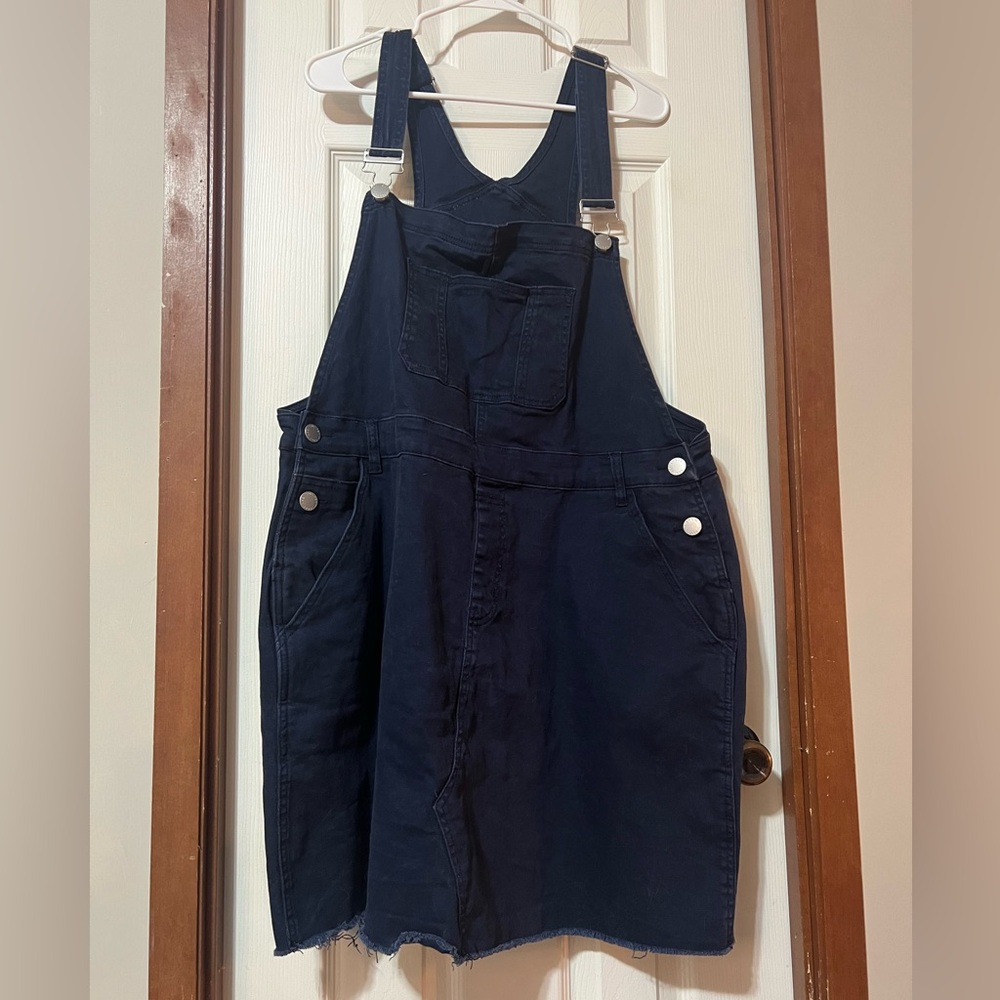 Dark Blue Overall Dress size 20